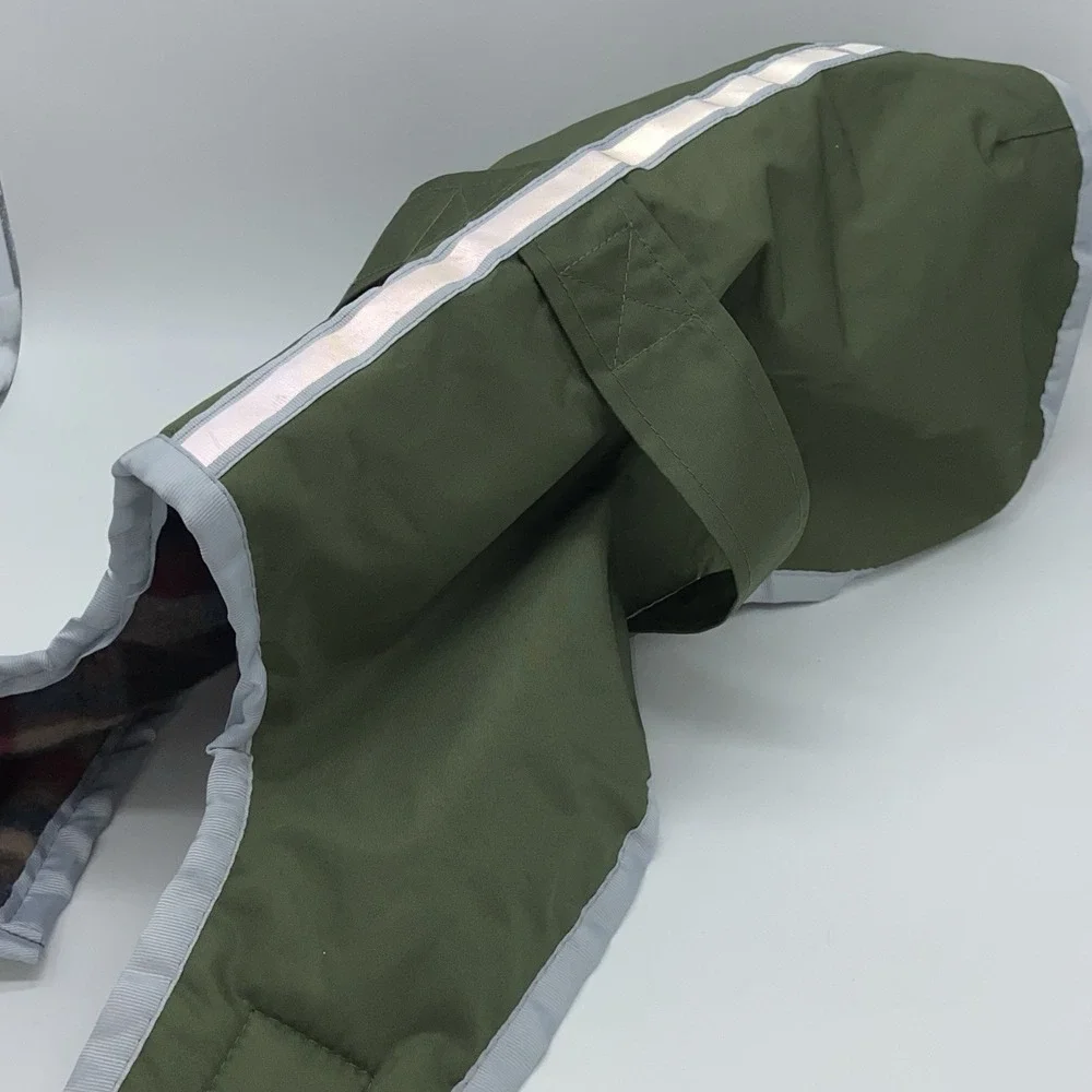 Reversible Dog Jacket Size‎ Medium EUC Clothes Reflective